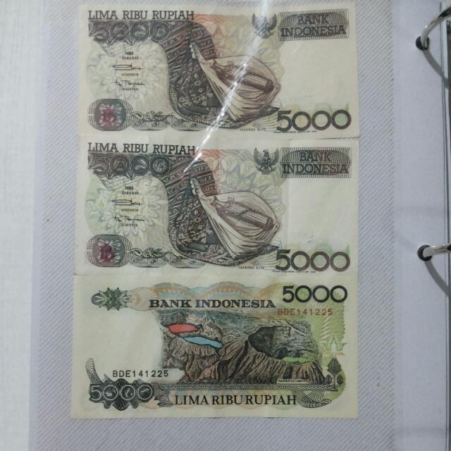 Uang Lima Ribu Rupiah Antiques On Carou
