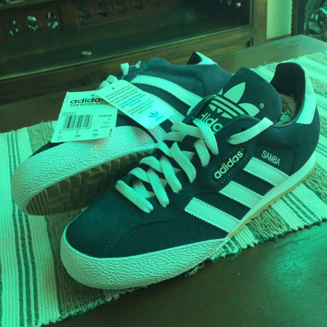 Adidas samba 2025 super suede green