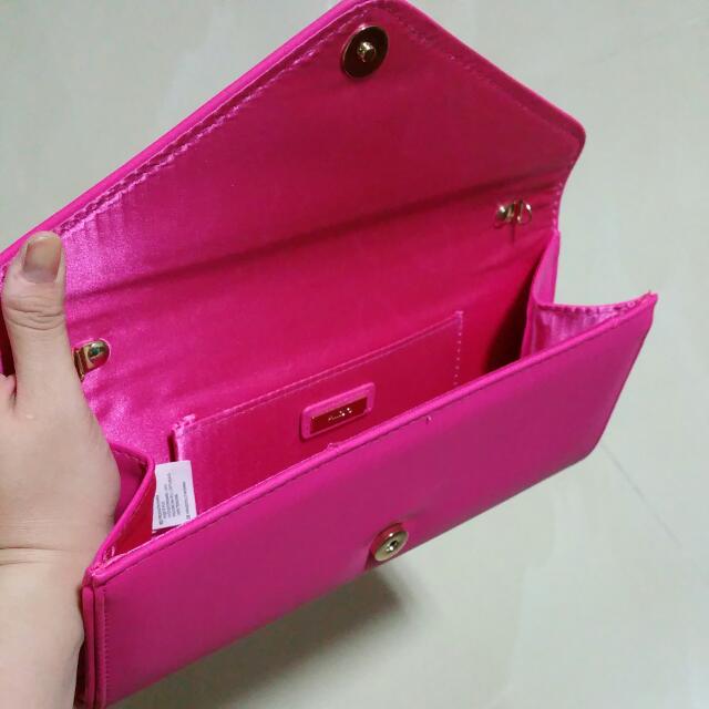 Aldo Pink Clutch