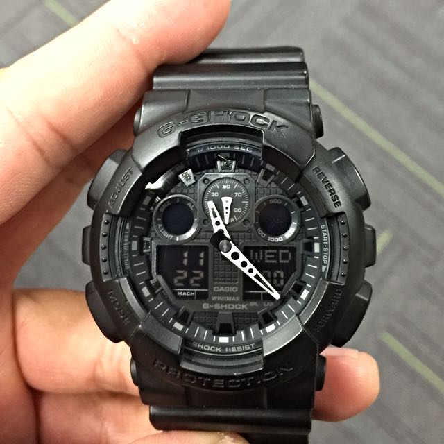 g shock ga 100 1a1