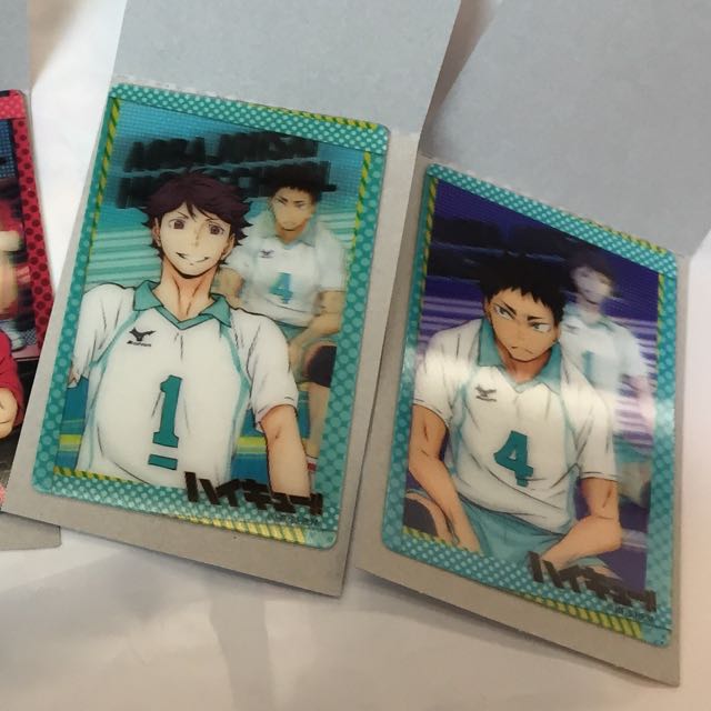 Pending Haikyuu Gachapon 3d Holographic Cards Iwaizumi Hajime And Oikawa Tooru Entertainment J Pop On Carousell Getting bored with all the same casino games? carousell