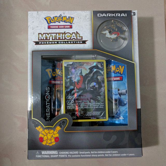 ポケモンカード　海外版　TCG Darkrai Mythical box20th