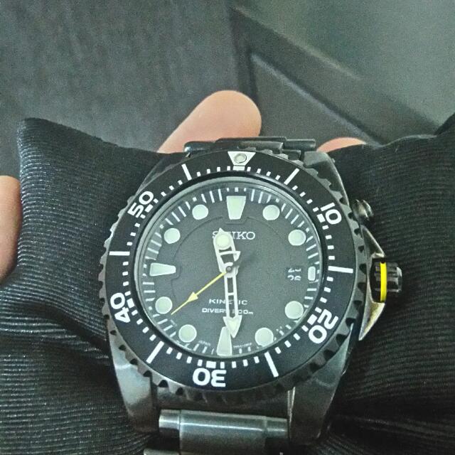 Reserved] Seiko SKA427P1 Kinetic Diver, Mobile Phones & Gadgets, Wearables  & Smart Watches on Carousell