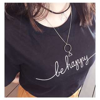 "Be Happy" Tee