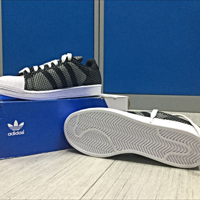 adidas superstar weave blue