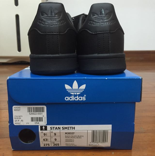 full black stan smith