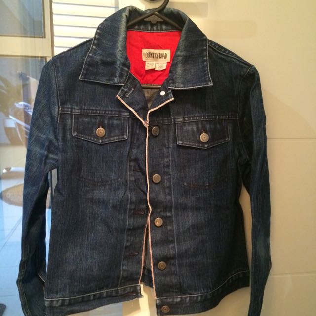 denim jacket country road