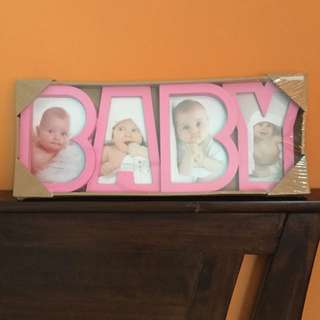 BNIB Picture Frame For Baby Girl