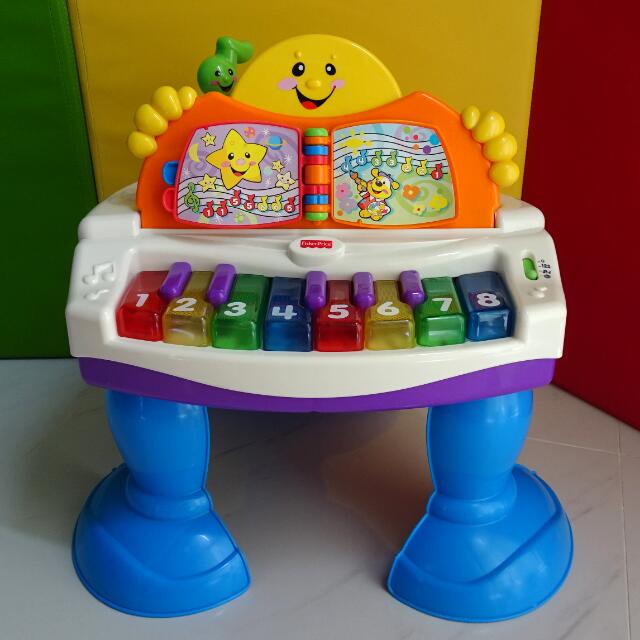 fisher price grand piano