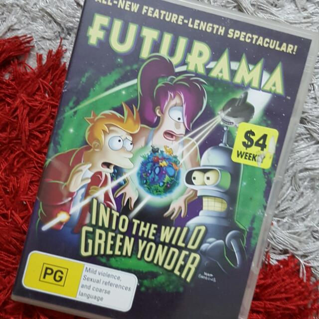 Futurama into the store wild green yonder stream