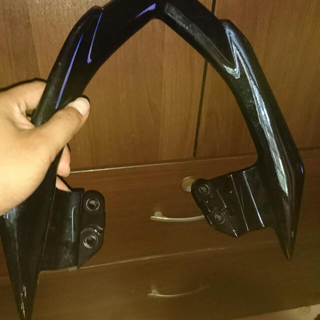 Yamaha Jupiter Mx Pillion Handlebar / Spoiler, Car Accessories on Carousell