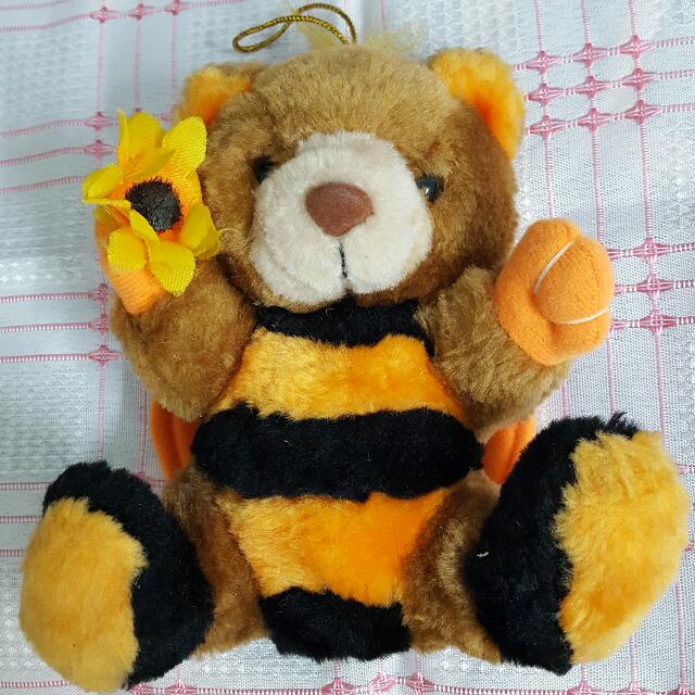 bee teddy bear toy
