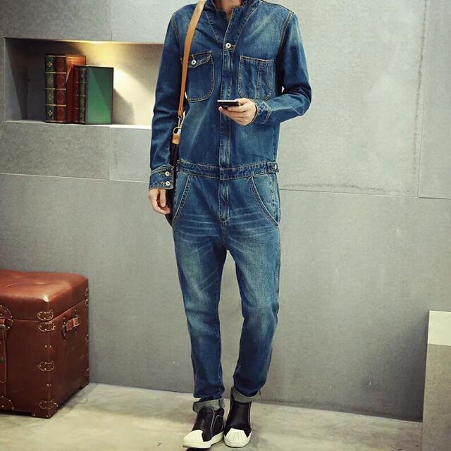 Mens denim on sale overalls for sale