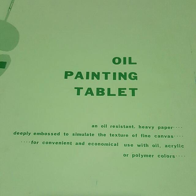 Oil Painting Paper A3 Size, Hobbies & Toys, Stationery & Craft, Art