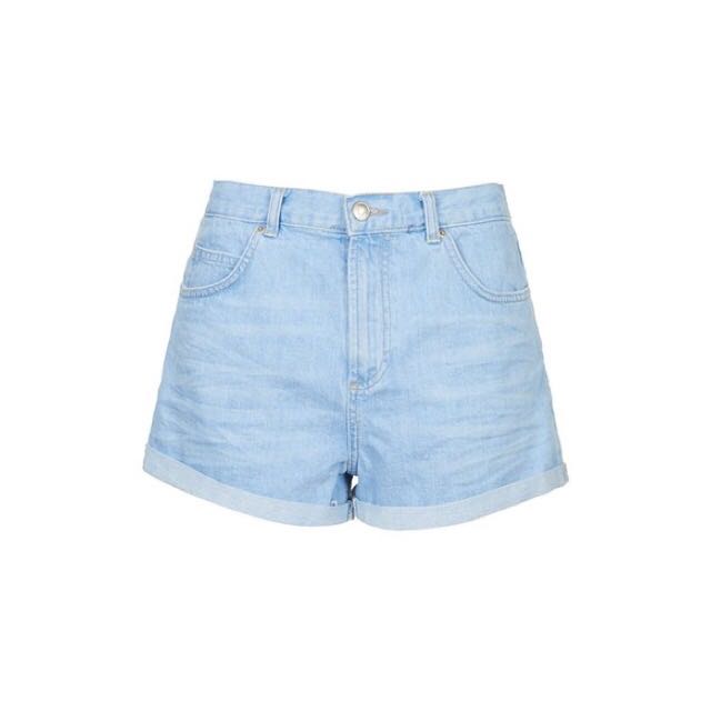 Topshop moto outlet rosa shorts