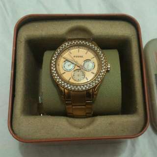 Fossil Stella Rosegold Ladies Watch