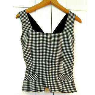 Classic Cross Back Shell Top