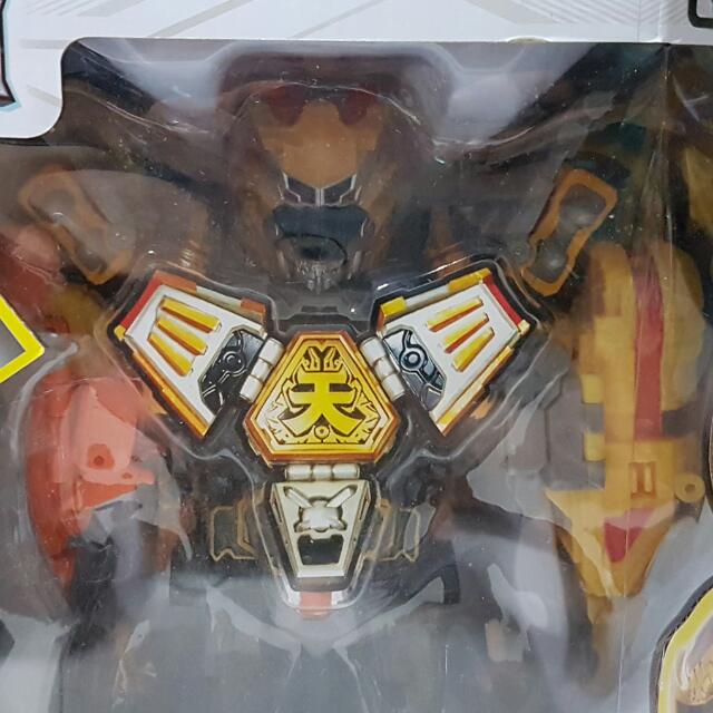 Battle Strike Team Giant Saver Assault Saver Sky Guard Megazord DX