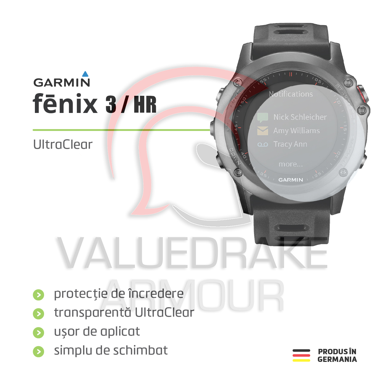 garmin fenix 3 hr screen protector