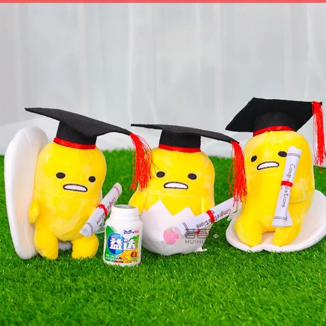 Gudetama Graduation Plushies Hobbies Toys Toys Games on Carousell
