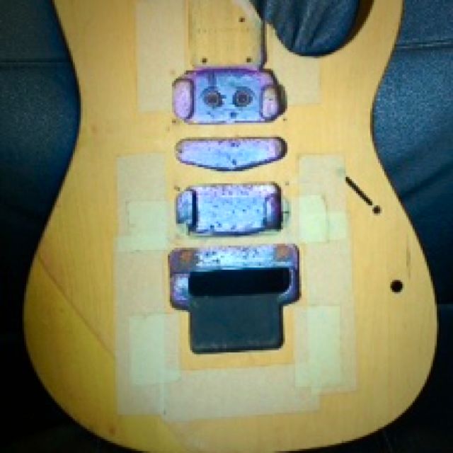 Ibanez top rg body