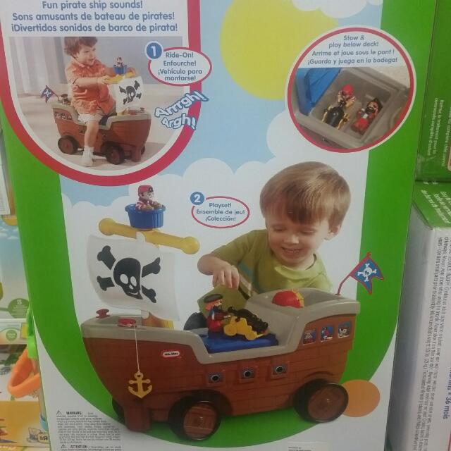 little tikes 2 in 1 pirate ship