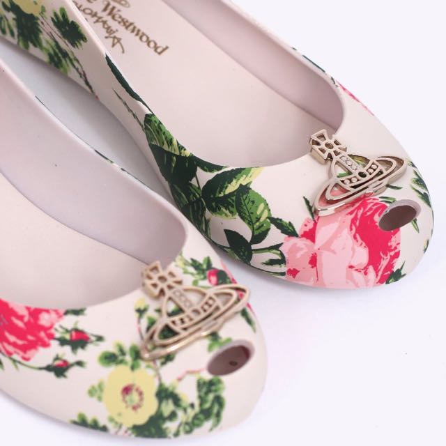 vivienne westwood floral shoes