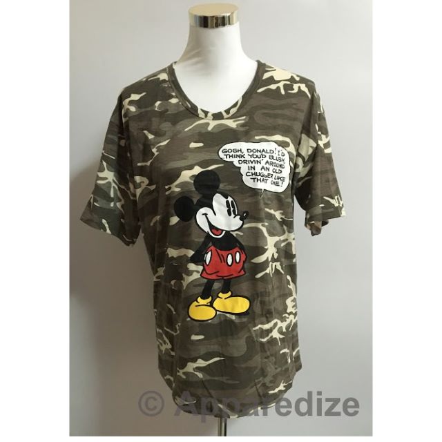 mickey mouse army shirt