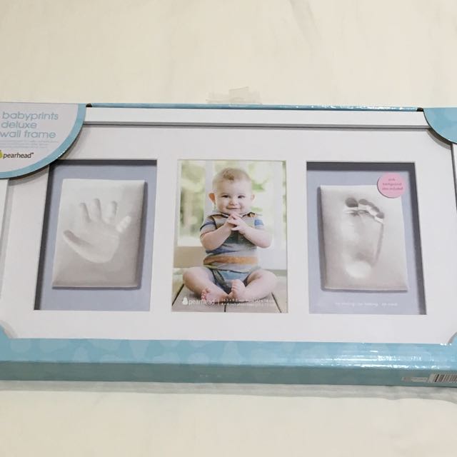 pearhead babyprints wall frame