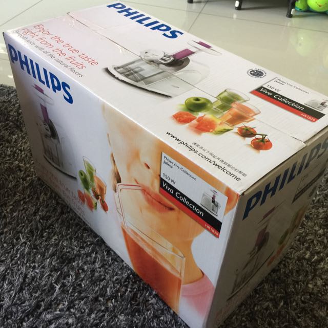 Philips Viva Collection Juicer HR1830, TV & Home Appliances, Kitchen