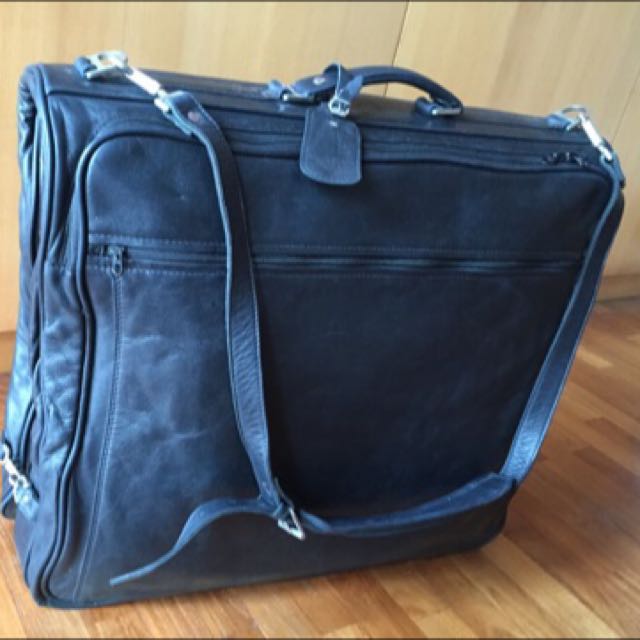 Seeger (cashmere Leather) Germany Garment Overnight Bag, Men's Fashion