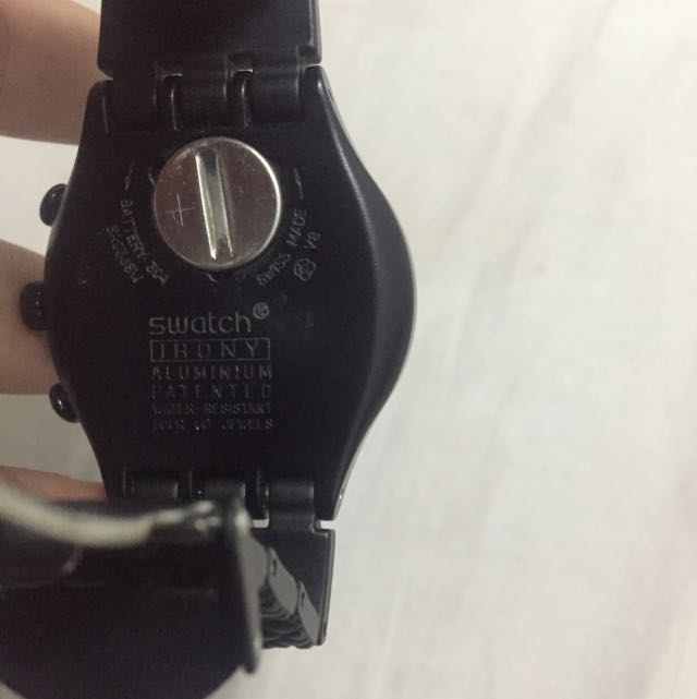 Swatch irony aluminium best sale patented