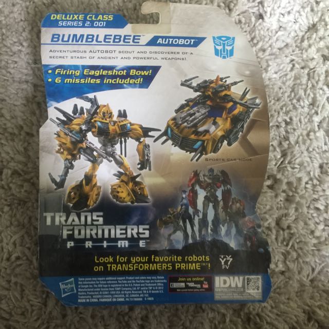 Transformers Prime Beast Hunters Bumblebee Toys Games On Carousell