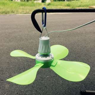 四片葉小吊扇+D型環+網袋