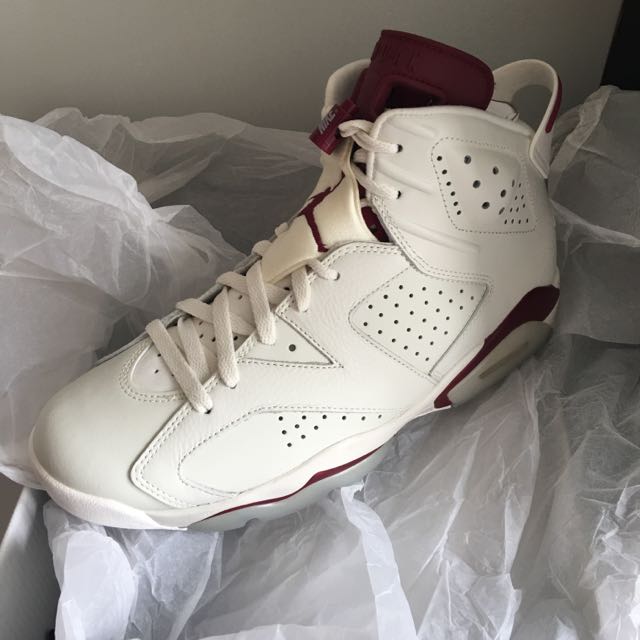 AJ6 Air Jordan 6 Maroon