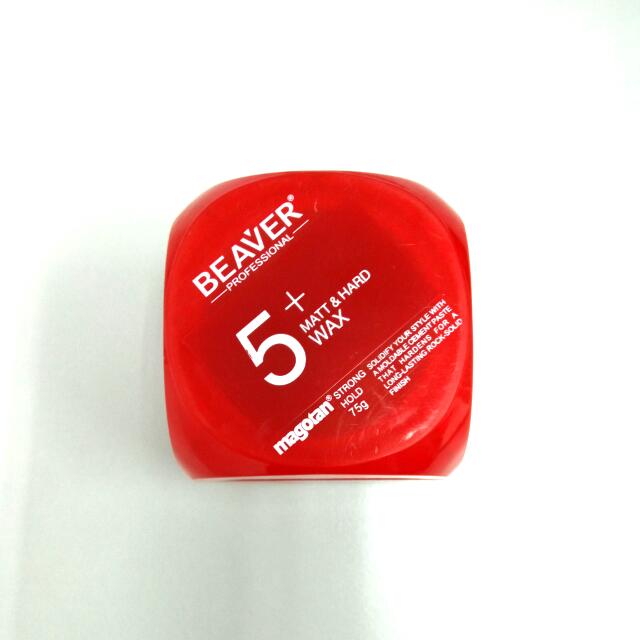 Beaver Matt Hard Wax Dry Hair Strong Matte Effect Clay Health