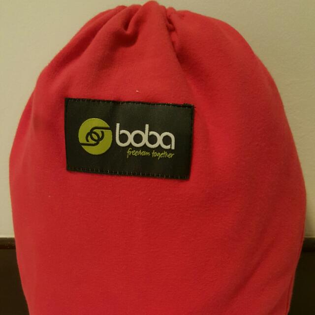 BOBA Wrap Red, Babies & Kids, Going Out, Carriers & Slings on Carousell