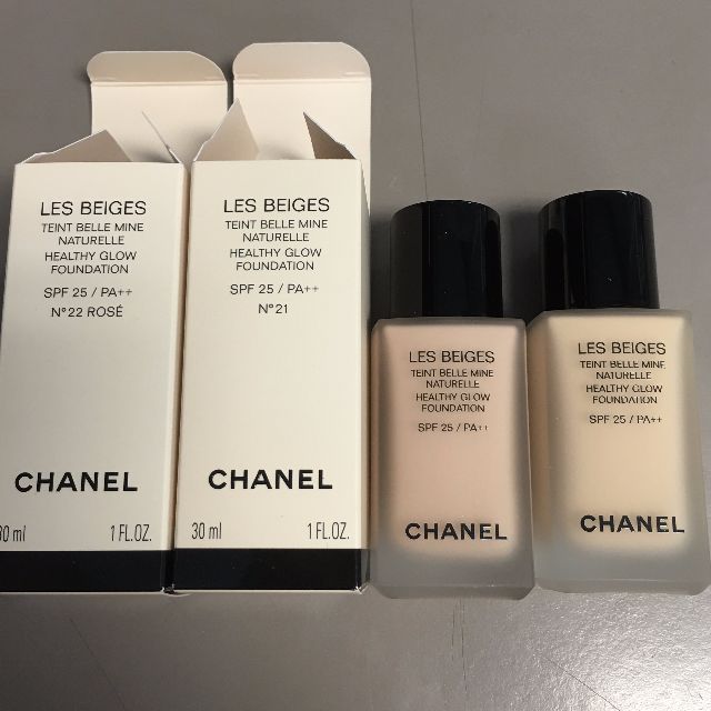 CHANEL - Les Beiges Healthy Glow Foundation #21, Beauty & Personal Care,  Face, Face Care on Carousell