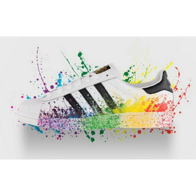 Adidas arcobaleno superstar on sale