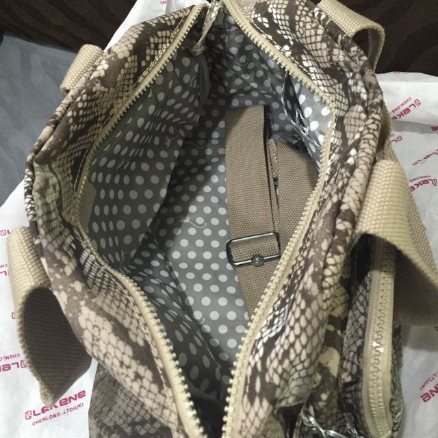 Kipling Snake Print Defea Shoulder Bag