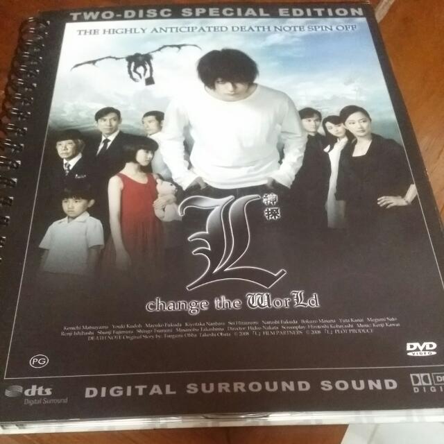 L Change The World Dvd Entertainment J Pop On Carousell