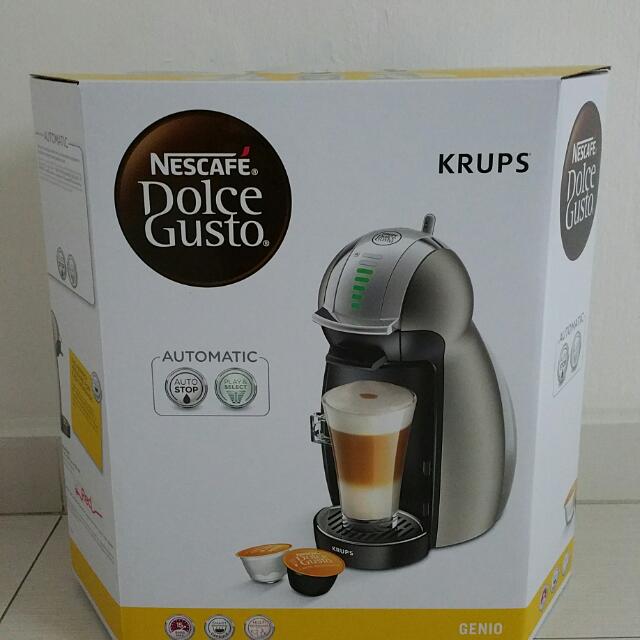 Cafetera Automatica Moulinex Nescafe Dolce Gusto Genio 2 Red