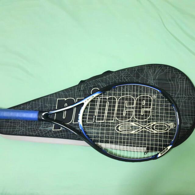Prince EXO 3 Tennis Racquet, Sports Equipment, Sports & Games, Racket