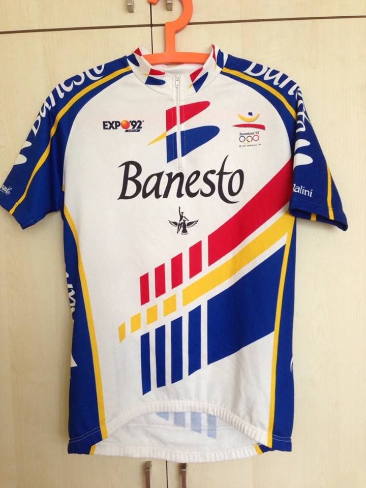 banesto cycling jersey