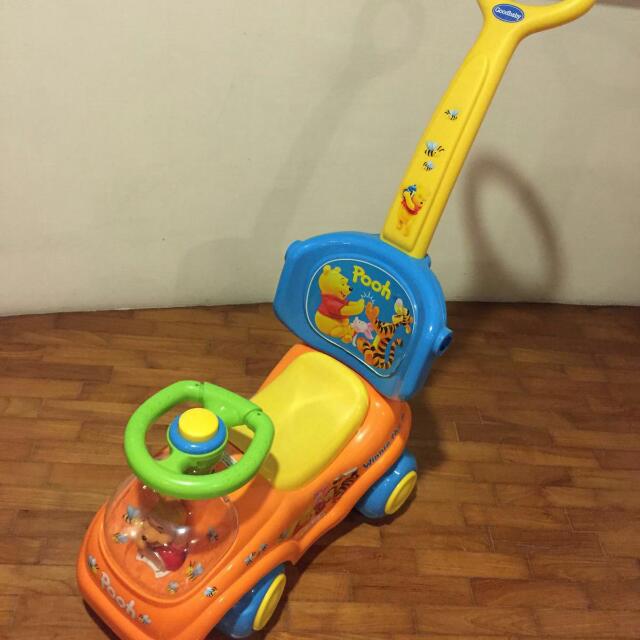 toddler ride on car with handle