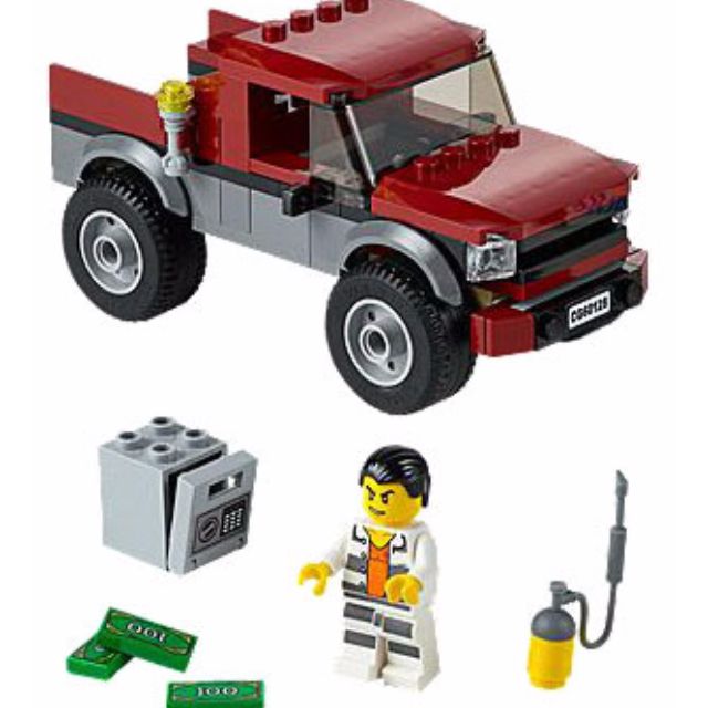 Lego city red truck clearance