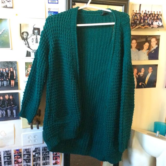 emerald green cardigan australia