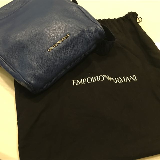 Emporio Armani Sling Bag, Men's Fashion, Bags, Sling Bags on Carousell