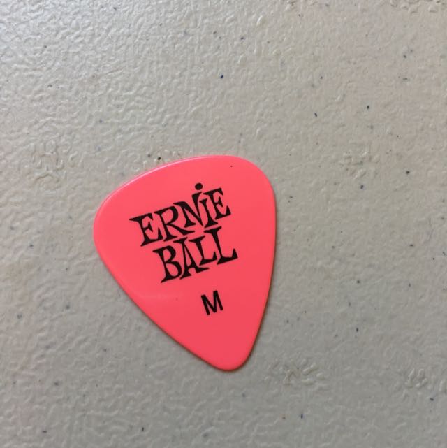 Ernie Ball Guitar Pick, Hobbies & Toys, Music & Media, Music Accessories on Carousell