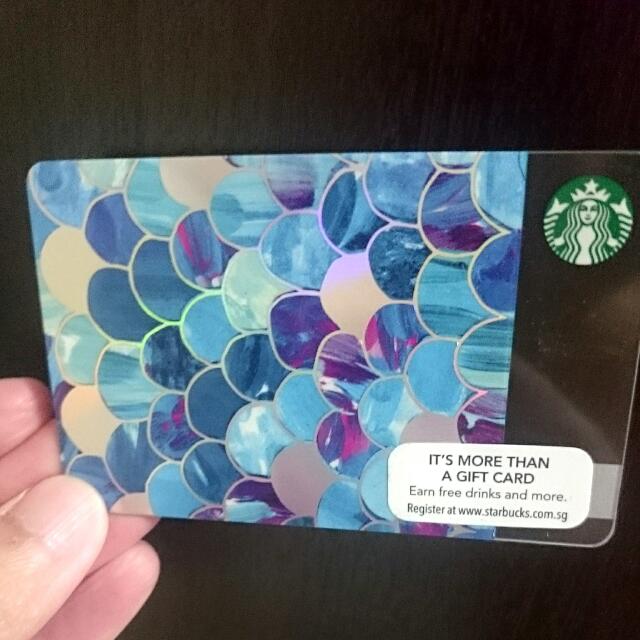 Mermaid 2014 Starbucks Card #6103 